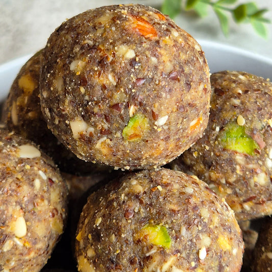 Alsi (flaxseeds) Laddu