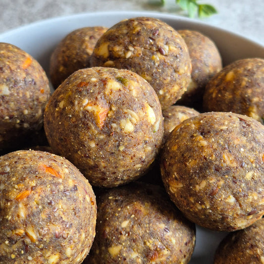 Gluten Free Alsi (flaxseeds) Laddu